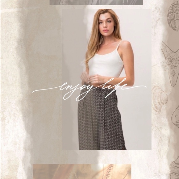 Cozy Casual Pants - Boho Palazzo Pants